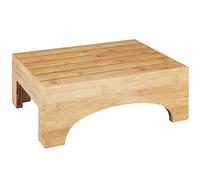 WENKO Tabouret de bain Marchepied Tabouret de douche Marches BAMBUSA Enfants Pied Banc WC