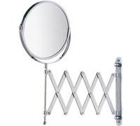 Miroir mural grossissant de salle de bain Exclusif - Diam. 16 cm - Argent