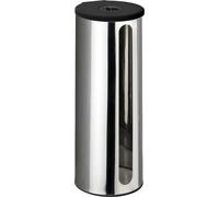 WENKO mur 3 rouleaux de rechange support DETROIT acier inoxydable papier toilette sans percer