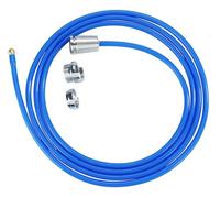 WENKO Nettoyeur de tuyaux Mod, TWISTER déboucheur haute pression avec buse laiton Easy-Clip pour canalisations 3 x 250 x 3 cm Bleu plastique métal