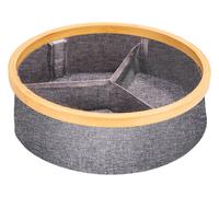 Wenko Organisateur de linge en bambou (rond/3 compartiments)