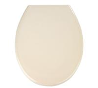 Wenko Abattant WC Ottana Premium Easy-Close antibactérien Fix-Clip inox Duroplast 37,5x44,5 cm Beige