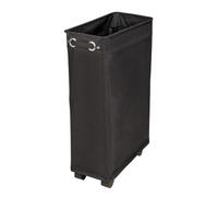 WENKO Collecteur de linge Corno noir Rangement Ordre Corbeille à linge