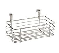 WENKO Panier à suspendre de petite taille, Métal chromé, 24 x 11.5 x 15 cm, Chromé