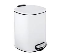 Wenko Alassio poubelle 5 l blanc 24779100