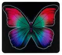 WENKO Plaque multi Papillon Nocturne - pour plaques de cuisson vitrocéramiques, planche à découper, Verre trempé, 56 x 0.5 x 50 cm, Multicolore