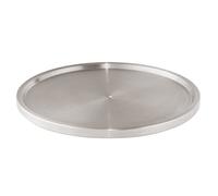 WENKO Plateau tournant placard cuisine, plateau tournant epices, Inox, Diam. 26,5 cm