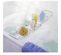 Wenko pont de baignoire tÃ©lescopique, en acier inox - brillante Inox G
