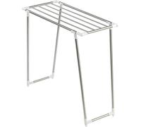 WENKO Porte-linge Séchoir pliable Autonome en acier inoxydable pliable robuste