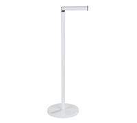 Wenko Porte-papier toilette 21424100 2 en 1 inox blanc 21 x 55 x 17 cm