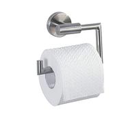 Wenko Porte-papier toilette Bosio – inox sans couvercle, argenté mat