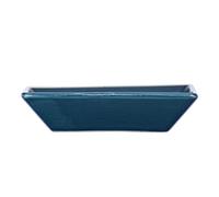 WENKO Porte Savon Cordoba Bleu foncé - Coupe à Savon, Céramique, 10.5 x 2.5 x 10.5 cm, Bleu foncé
