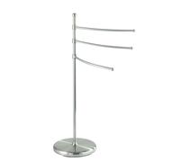 WENKO Porte-serviettes Support Barre Bras ADIAMO Salle de bains Accessoires pour WC invités