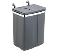 Wenko poubelle 12 l gris 54903100