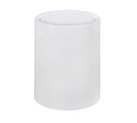 Wenko Poubelle à couvercle basculant Atri - 6 litres - Blanc