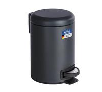 Wenko Leman Matt poubelle 3 l noir 22143800