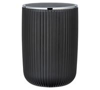 WENKO Poubelle Seau 5,5 L AGROPOLI Couvercle basculant Cosmétique WC Hôtes Salle de bains Cuisine