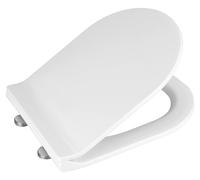 WENKO Premium SIÈGE WC HABOS Abaissement automatique Couvercle WC Lunettes blanc