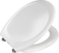 WENKO Premium SIÈGE WC OTTANA Couvercle de WC avec abaissement automatique, blanc