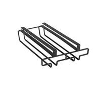 Wenko - Rangement de placard cuisine - Porte 6 Verres - Noir