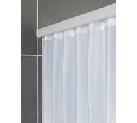 WENKO RaÝl Para Cortina de ducha 125-210cm, Blanco