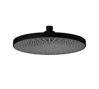 WENKO Pomme de douche Ultimate Shower Ø25 cm, 284 jets, fonction Softrain, raccord ½" Noir/Gris