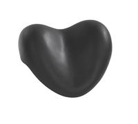 WENKO Repose-tête Tropic Noir - gomaespuma plástica blanda, Polyuréthane, 25 x 11 x 20.5 cm, Noir