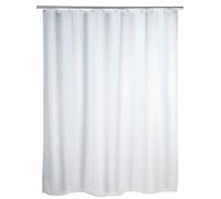 Wenko Rideau de douche 19145100 – 120 x 200 cm blanc, textile lavable, anti-moisissure