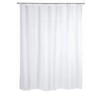 Wenko Rideau de douche Uni blanc 120 x 200 cm – Quantité : 1