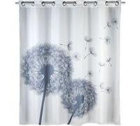 Rideau de douche anti-moisissure Astera - Polyester - 180 x 200 cm - Gris