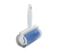WENKO Rouleau de vêtements perpetuel Easy - Rouleau anti-peluches, lavable, Polypropylène, 6.5 x 19.5 x 6.5 cm, Blanc