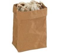 Wenko - Sac de conservation pour aliments - 25 x H. 38 cm - Marron Marron G