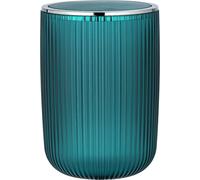 WENKO Seau à couvercle basculant Agropoli 5,5L Salle de bain Cosmétiques Poubelle Cuisines Hôtes WC
