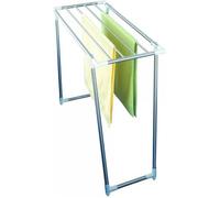 Wenko Séchoir à linge Profi Single – étroit en acier inox pour balcon et baignoire, 5,5 m