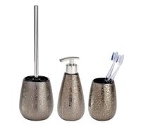 WENKO Set d'accessoires de Salle de Bain Marrakesh 3-pièces