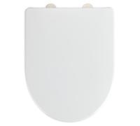 WENKO SIÈGE WC 9 Couvercle de WC lunettes avec abaissement automatique Salle de bain WC invités