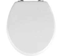 WENKO SIÈGE WC PRIMA blanc Couvercle WC Lunettes MDF Salle de bains Réservoirs de chasse invités