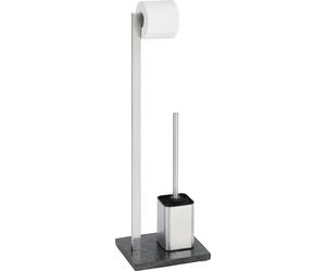 Wenko Stand WC-Garnitur, Slate Rock 18448100 /Abverkauf nur solange Vorrat reicht
