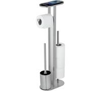 Wenko support avec brosse wc chrome 26608100