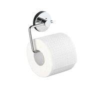 WENKO Support Papier Toilette Mural, Porte Papier Toilette sans percage, Vacuum-Loc®, Milazzo
