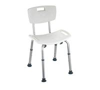 WENKO Tabouret Salle de Bains Secura Tabouret de Baignoire, capacité de Charge de 130 kg Blanc
