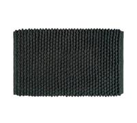 WENKO Tapis de Bain antidérapant, 50 x 80 cm, Lavable en Machine jusqu'à 30 °C, à séchage Rapide, Tapis Salle de Bain Absorbant en Polyester et Coton, Structure Tendance, Mod. Solivo, Vert