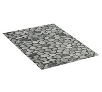 WENKO Tapis en mousse souple Sassia, tapis antidérapant, tapis de douche & tapis de cuisine antisalissant, hygiénique, découpable aux dimensions souhaitées, plastique, 50 x 80 cm, Multicolore