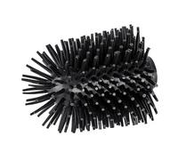 Wenko Recharge de brosse WC 22242100 – Silicone Ø 7,5 cm Noir
