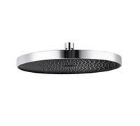 WENKO Pomme de douche Pluie Douche bien-être Softwater Ø 26 chrome noir Salle de bains