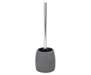 WENKO Toiletten Bürsten Porte-brosse WC Garniture GOA Gris Salle de bains WC visiteurs