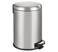 WENKO Tret LEMAN inox 20 L Poubelle avec abaissement automatique Salle de bain WC