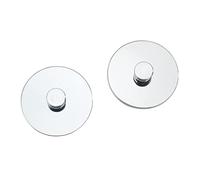 WENKO Turbo-Loc® adaptateur Uno set de 2 - set de 2, adaptateurs de rechange pour la série en chrome Turbo-Loc®, Plastique (ABS), 6 x 6 cm, Chromé