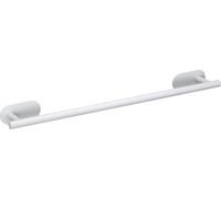 WENKO Turbo-Loc® Barre à linge de bain Uno Mod. Orea White mat, 60 cm, en acier inoxydable