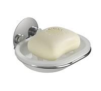 WENKO Turbo-Loc® Porte Savon Fixer sans percer Chromé